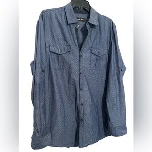 Michael Brandon button down